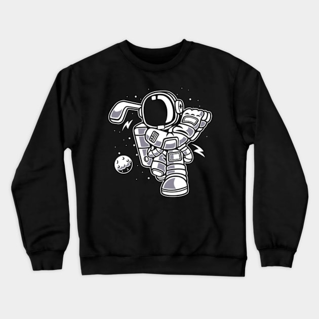 Astro Golf Crewneck Sweatshirt by Eoli Studio